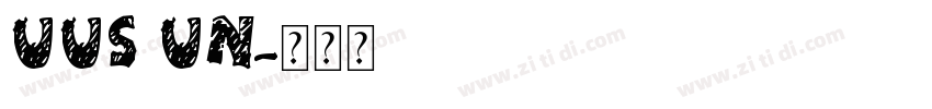 UUS UN字体转换